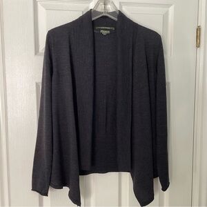 Eddie Bauer Merino extrafine Open Front Cardigan